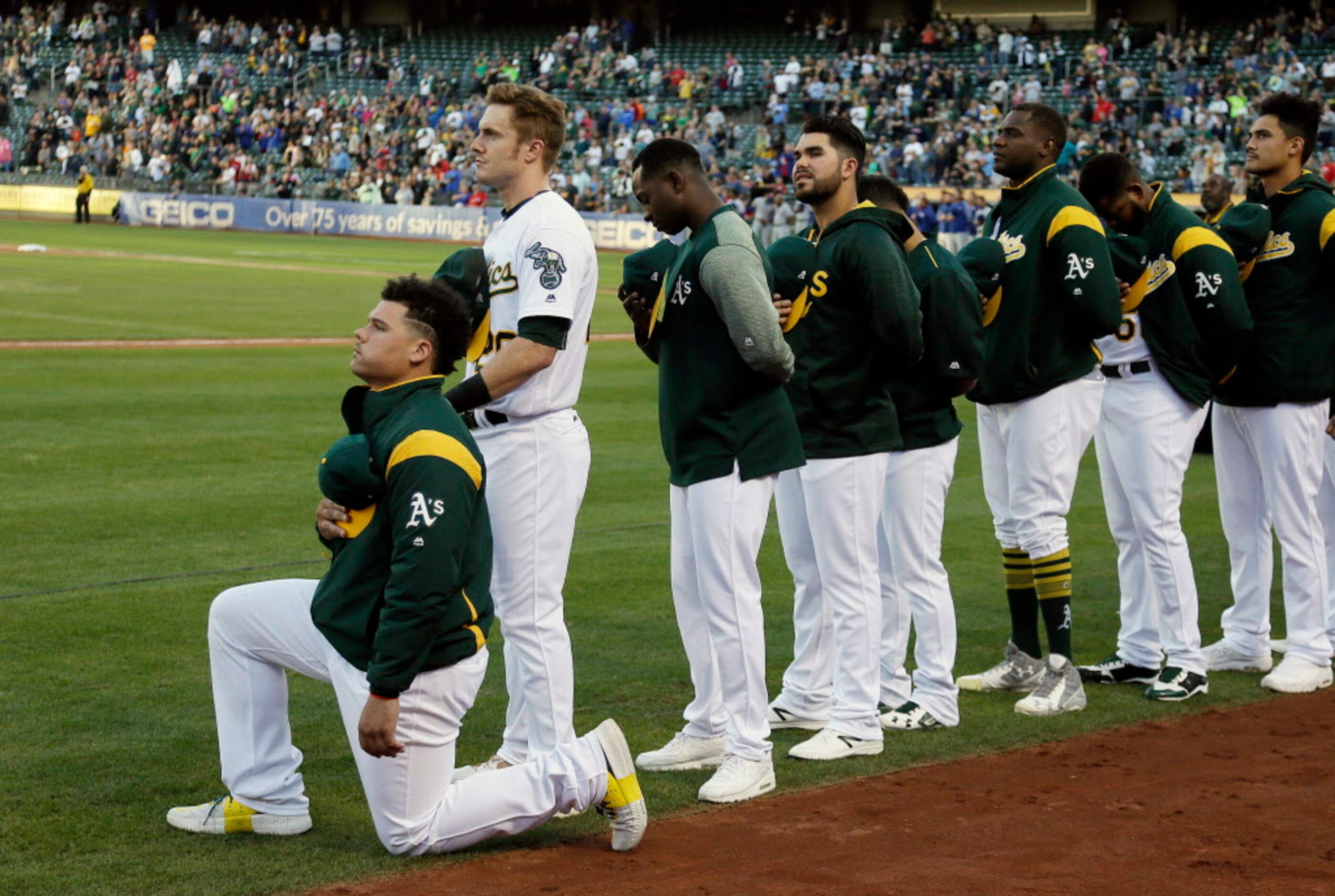 DeShields regrets not taking knee alongside Bruce Maxwell in 2017