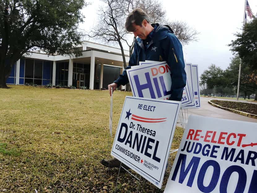 Don Hill, who was seeking the Republican nomination for Texas' 5th Congressional District,...