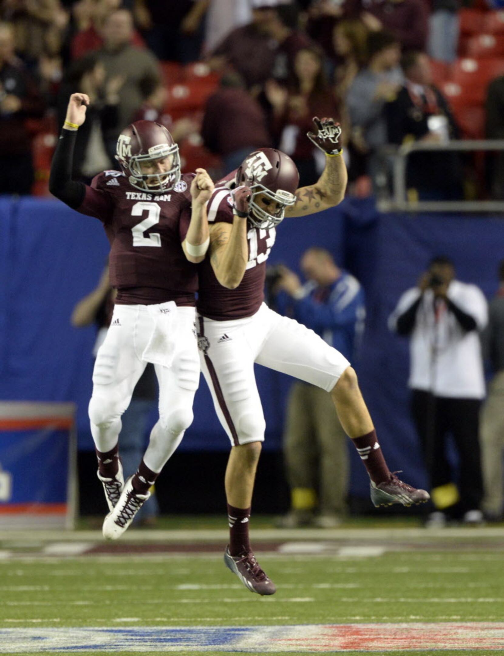 Johnny Manziel and Mike Evans in college was different