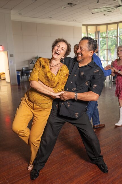 Senior C&W Dance night at the Plano senior community center