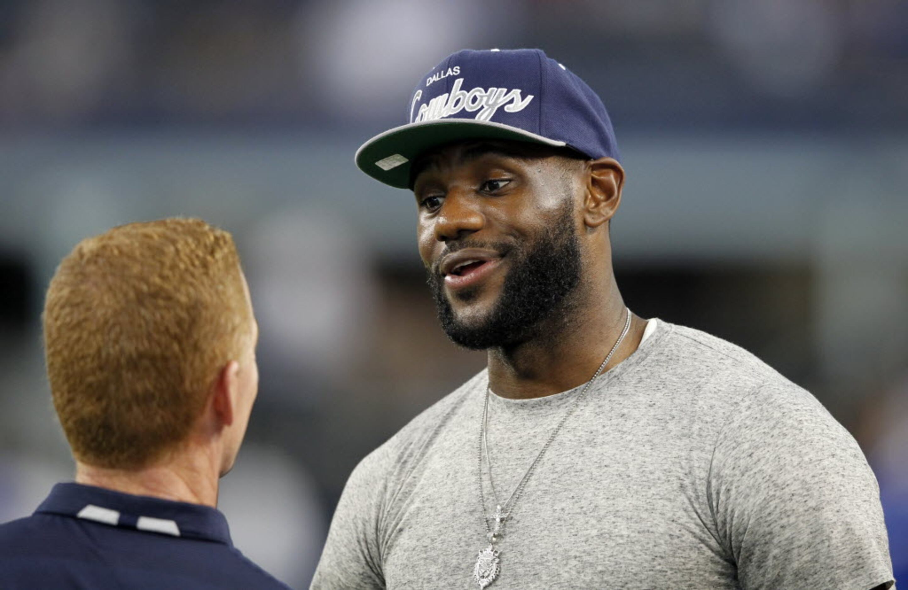 Why LeBron James might show up at Giants practice 