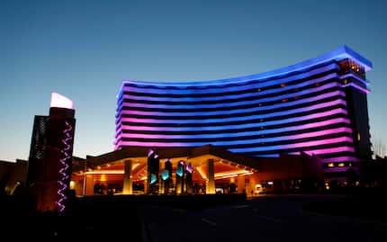 Choctaw Casino Resort in Durant, Okla., reopened in late May 2020 after being closed for...