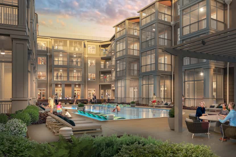 The Margo Apartments will be the third phase of The Canals at Grand Park development.