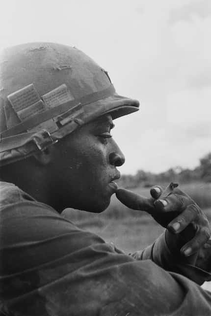 A soldier of the 25th Infantry Division, circa 1969.