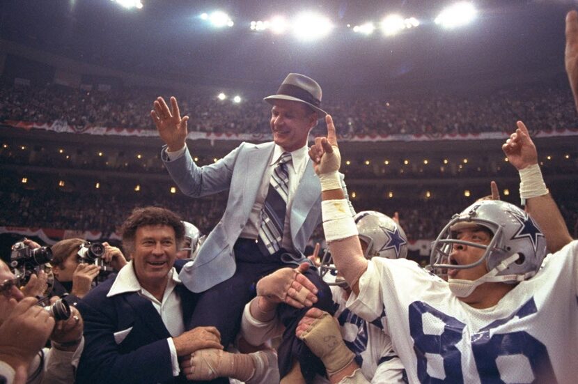 The 1977 Dallas Cowboys got off to a 7-0 start en route to a 27-10 win in Super Bowl XII.