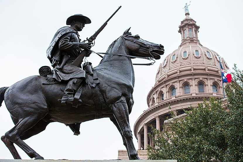 The Capitol in Austin is home to some of the state's largest memorials to the Confederacy,...