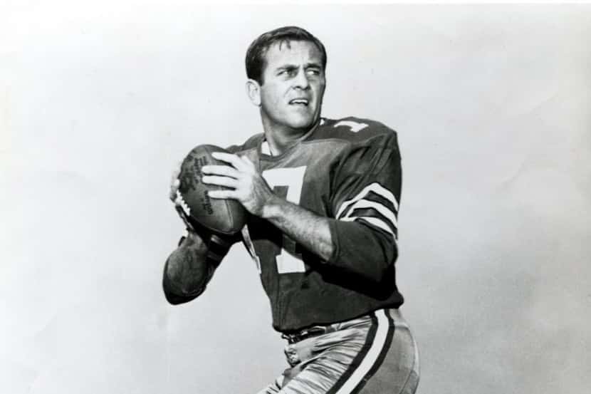 Dallas Cowboys quarterback Don Meredith, one of the most recognizable figures of the early...