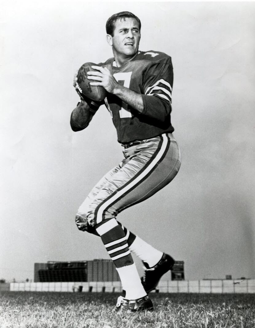 Dallas Cowboys quarterback Don Meredith, one of the most recognizable figures of the early...