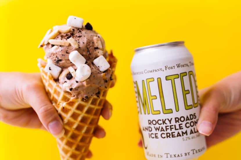 Melt Ice Creams and Martin House Brewing Co. launched Rocky Roads and Waffle Cones Ice Cream...