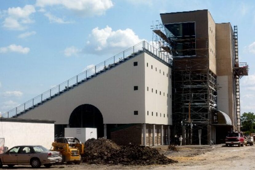 Mesquite High School's Hanby Stadium Friday, August 23, 2002.