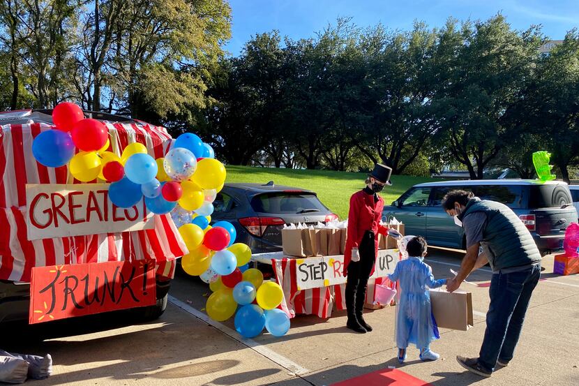 Credera recently held a "trunk or treat" event for its Dallas workers and their families.