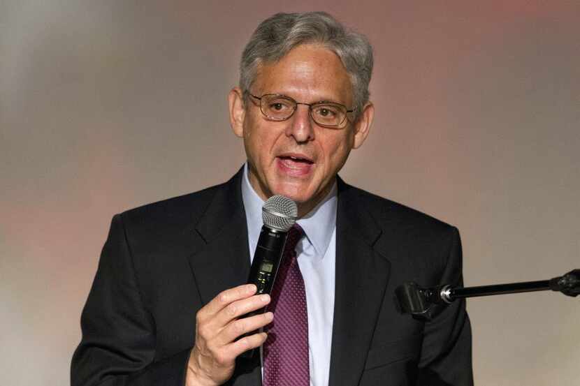  Merrick Garland with President Barack Obama at the White House. (AP Photo/Evan Vucci)