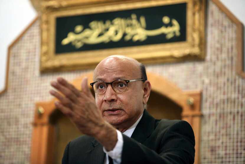 Khizr Khan, whose son was killed in Iraq and who criticized Republican presidential...