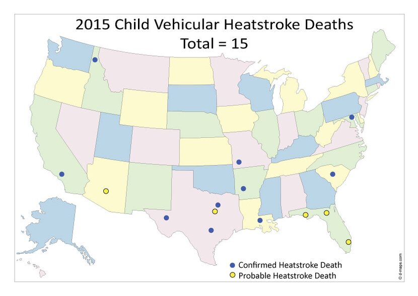  Heatstroke Deaths of Children in Vehicles, Jan Null, CCM, Department of Meteorology &...