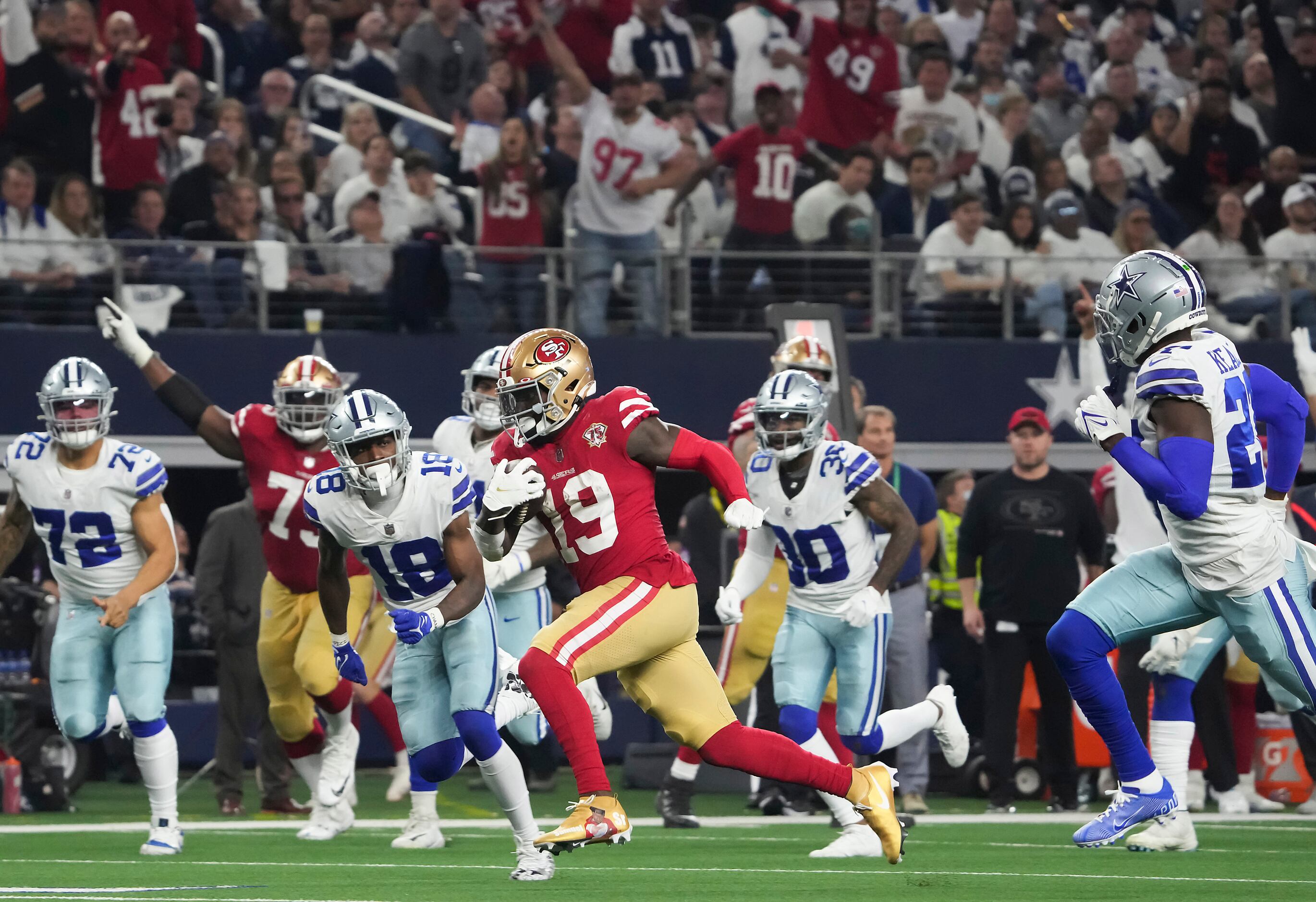 Deebo Samuel and Micah Parsons trade barbs after Cowboys' playoff