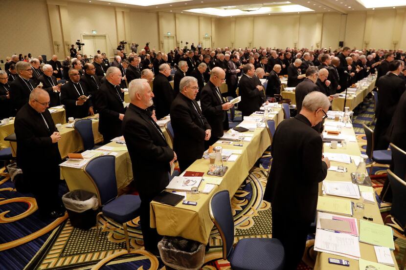 Members of the United States Conference of Catholic Bishops voted for Cardinal Daniel...