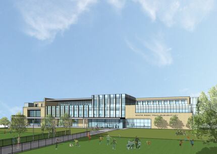 Richardson ISD's elementary school site at White Rock Trail and Walnut Hill Lane has design...