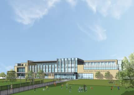 Richardson ISD's elementary school site at White Rock Trail and Walnut Hill Lane has design...
