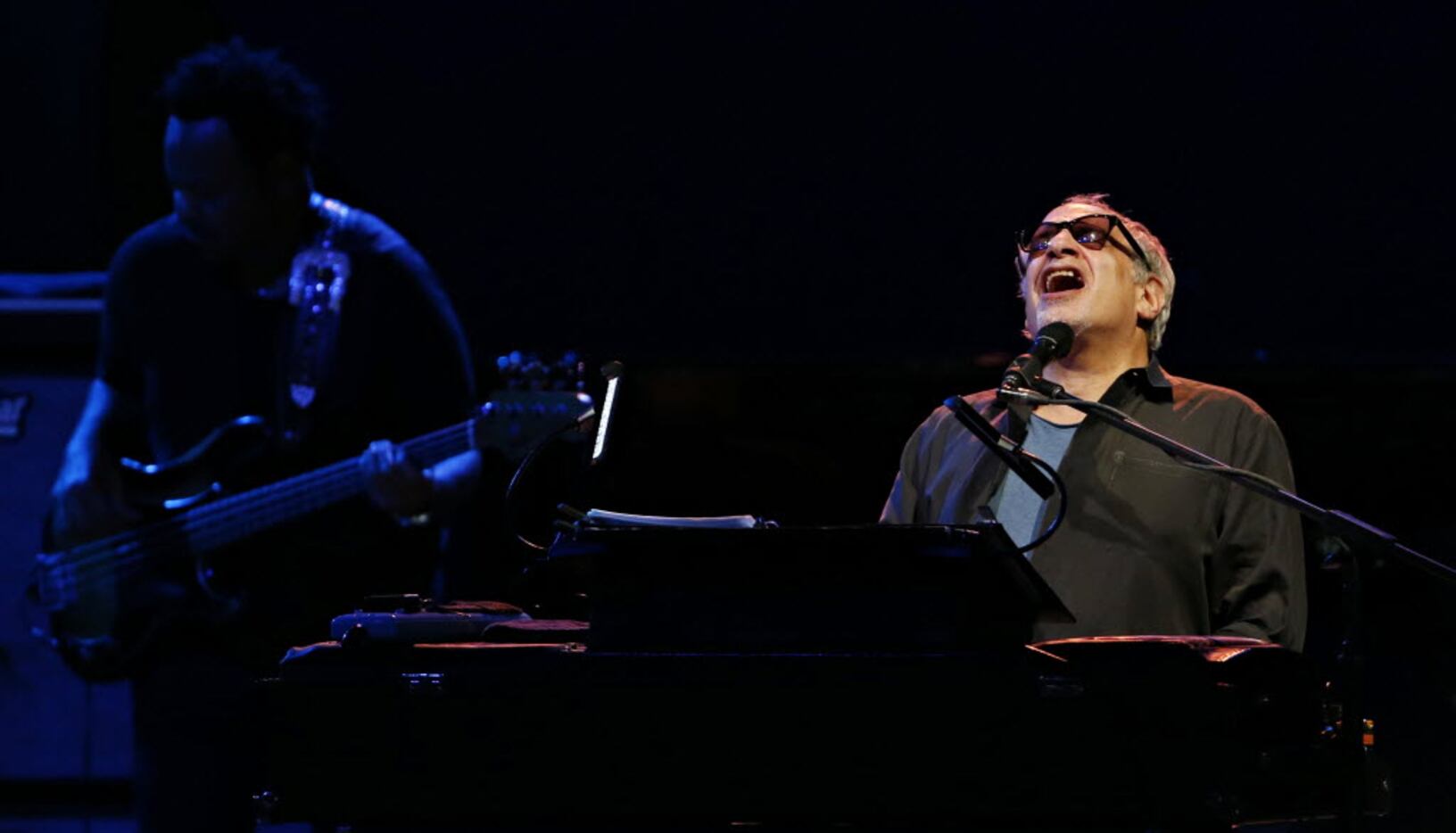 Steely Dan's Donald Fagen, who has always sounded like he looks (All photos by G.J. McCarthy)