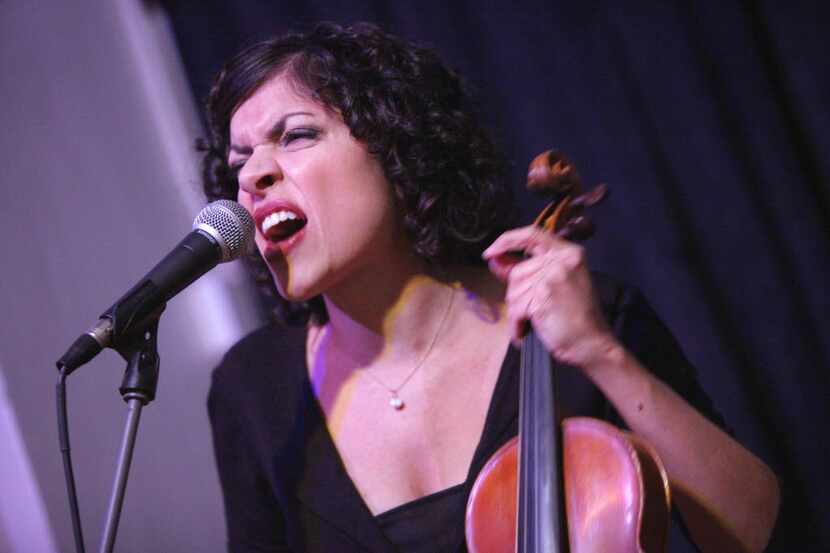 Carrie Rodriguez performs at the Kessler, on Wednesday, Feb. 25, 2016 in Dallas. (Ben...