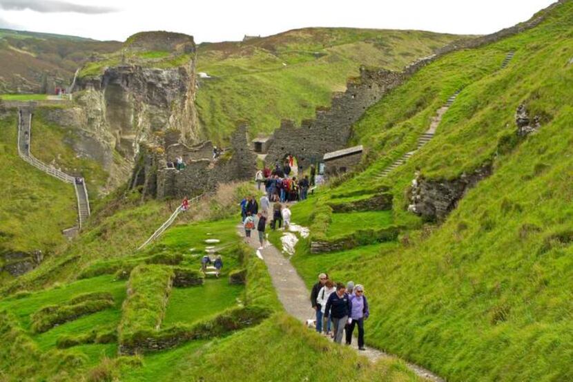 
A walk around Tintagel Castle is a good excuse to soak up some myth and legend while...