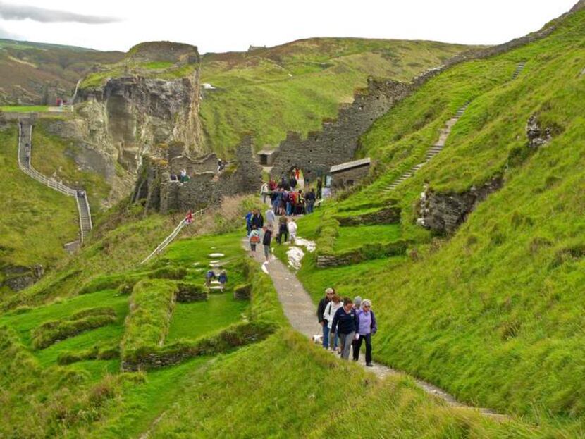 
A walk around Tintagel Castle is a good excuse to soak up some myth and legend while...