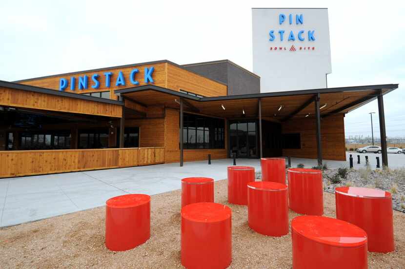 Pinstack is located at 6205 Dallas Parkway in Plano.