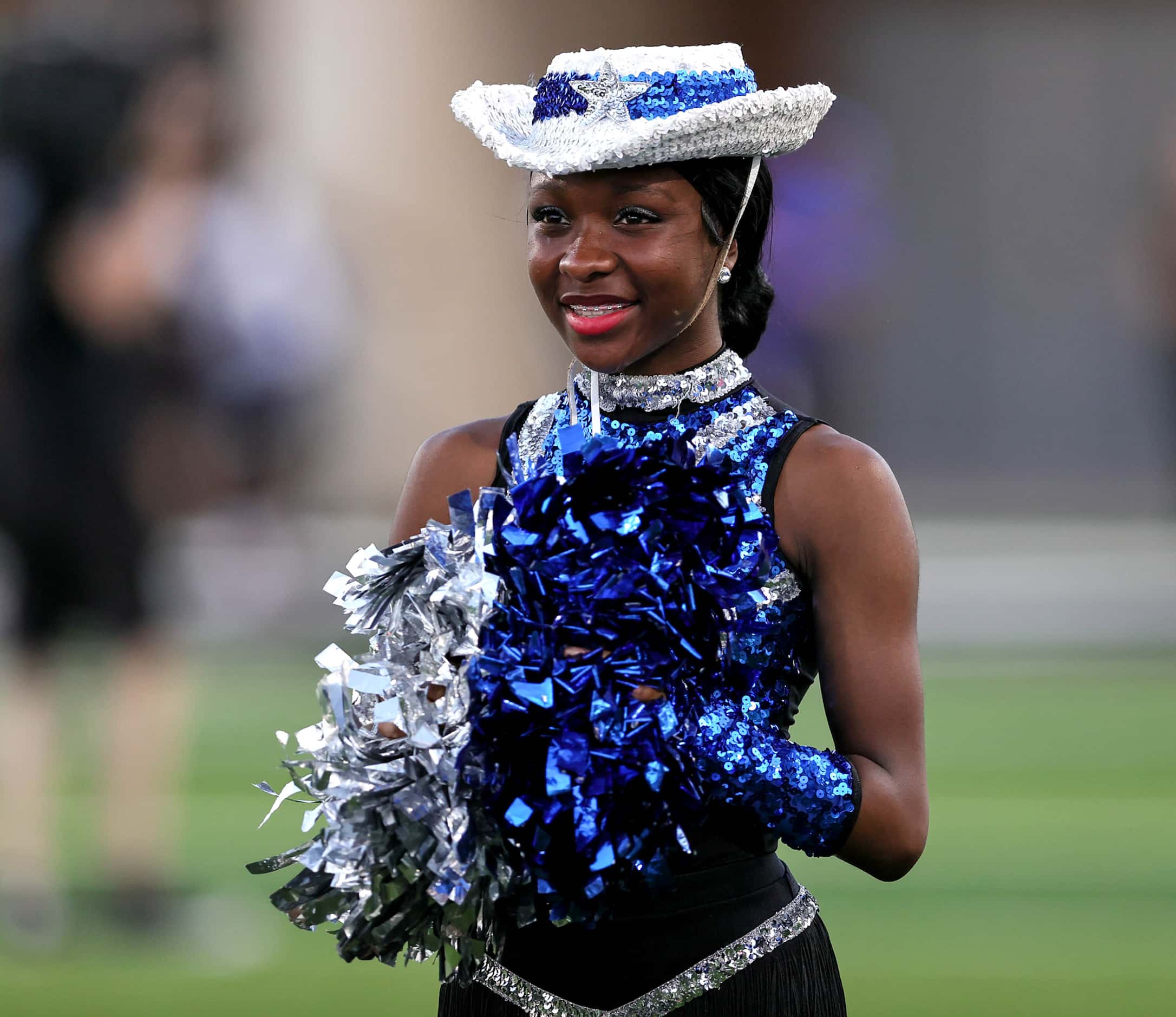 The North Crowley Panthers face Euless Trinity Trojans in a high school football game on...
