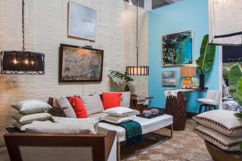 
Julio Quinones
 The Dallas designer created a coastal ambience in his space with shades of...