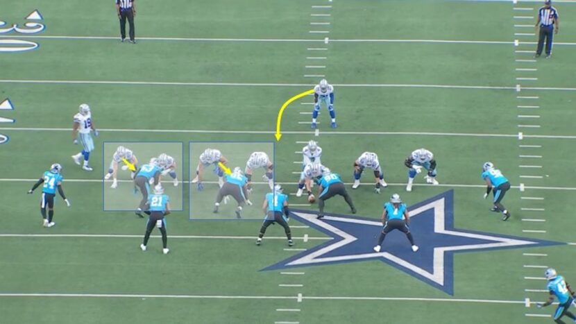 Cowboys' run game, example I