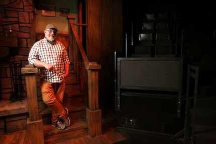 Bruce R. Coleman, acting artistic director at Theatre Three, poses for a photograph on the...