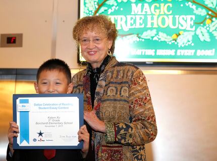 Mary Pope Osborne, author of the best-selling children's book series, The Magic Tree House,...