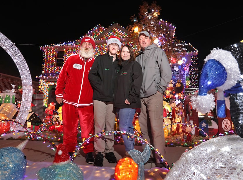 From left, Gene "Sanpa" Skalskyj, Jack Burkman, Jennifer Burkman and Corey Burkman. The...