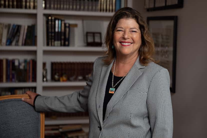 Jaynie Schultz, pictured in her home on May 20, 2021, is running to represent District 11 of...