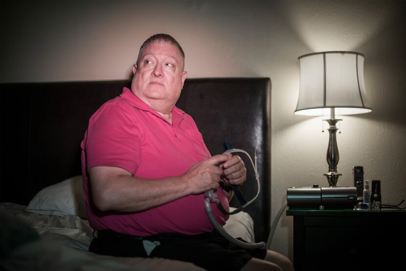 Tony Schmidt of Carrollton says the CPAP saved his career and maybe his life.