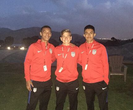 Brandon Servania, Paxton Pomykal, and Mark Salas, all three at the time member of the FCD...