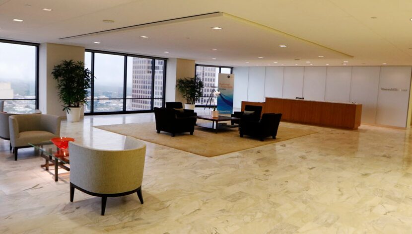 Vinson & Elkins, LLP, located at 2001 Ross Ave in Dallas. Photo taken on Friday, May 27,...