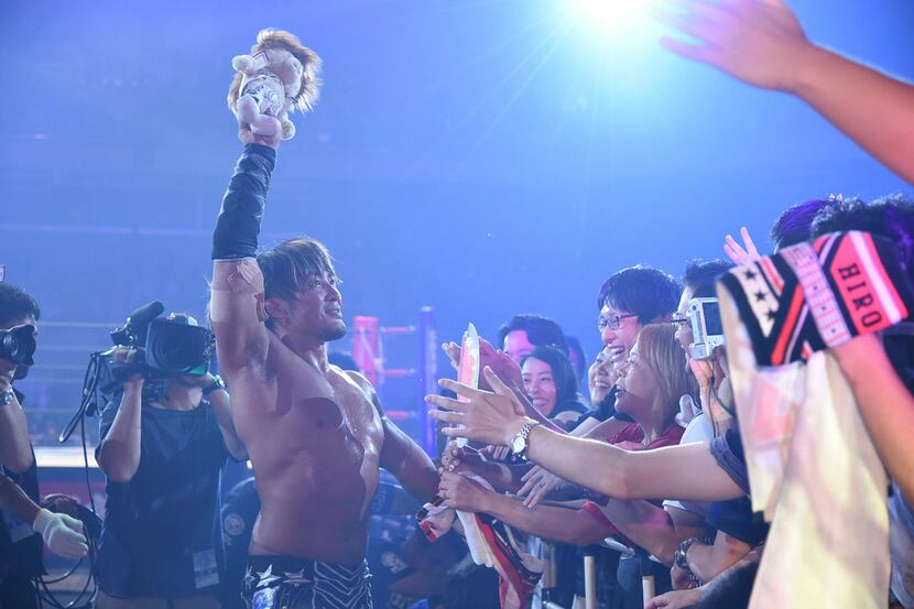 Hiroshi Tanahashi is a professional wrestler in Japan's version of WWE.