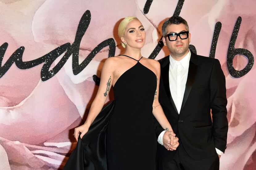 Singer Lady Gaga and designer Brandon Maxwell in London a few years ago at The Fashion Awards.