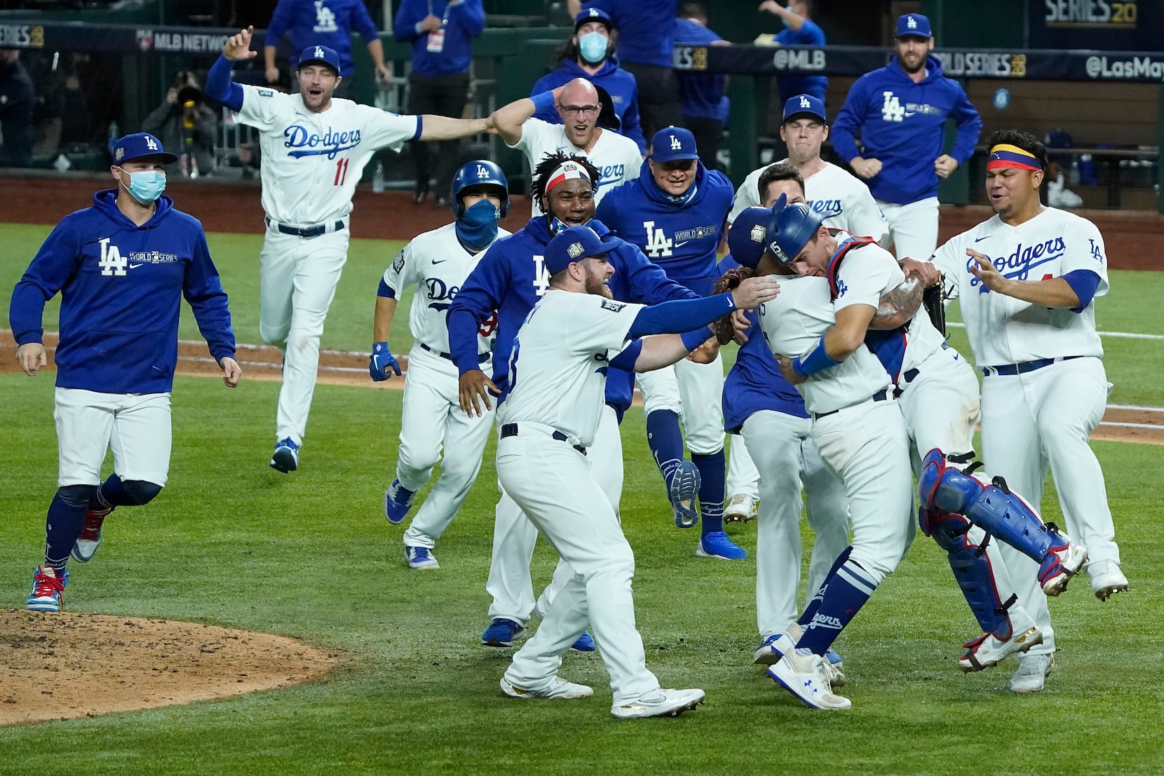 Dodgers win the 2020 World Series, 10/27/2020