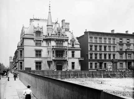 The original William K. Vanderbilt house, from The Gilded Age.