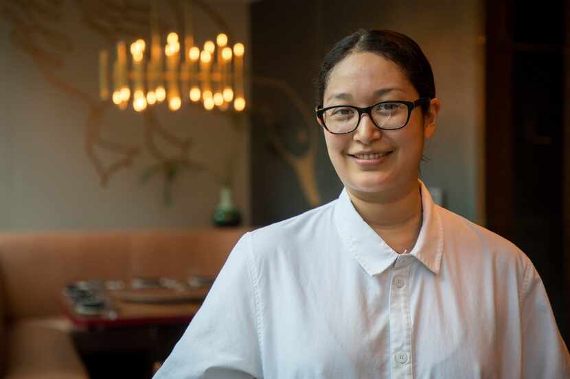 Executive chef Angela Hernandez at Fine China, a new restaurant opening in the Statler, on...