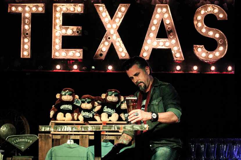 Richard Rawlings takes a break during Fast N' Loud Live Clip Show Watch Party at Gas Monkey...