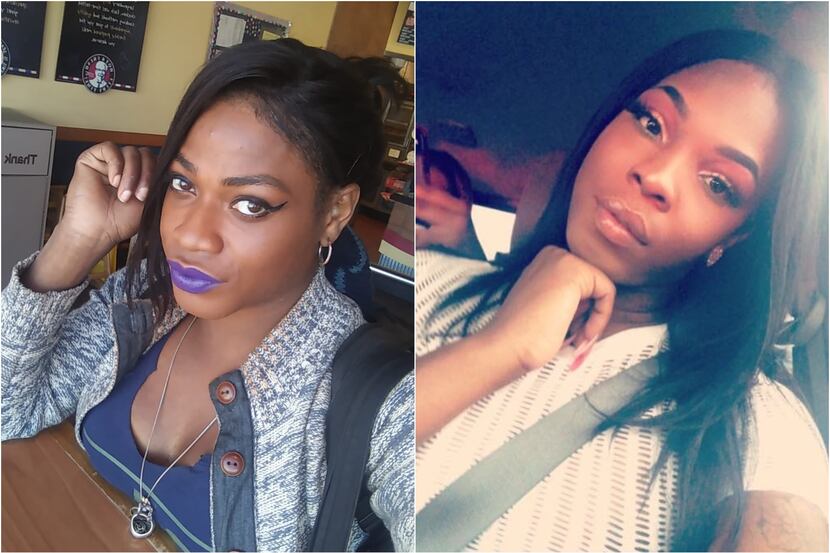 Chynal Lindsey (left), a 26-year-old woman from Arlington who was found dead in White Rock...