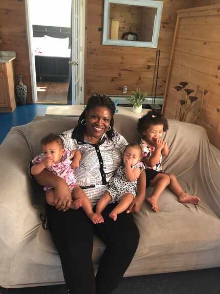 Constance Paris, with her grandchildren, listened to her daughter-in-law on the reasons...