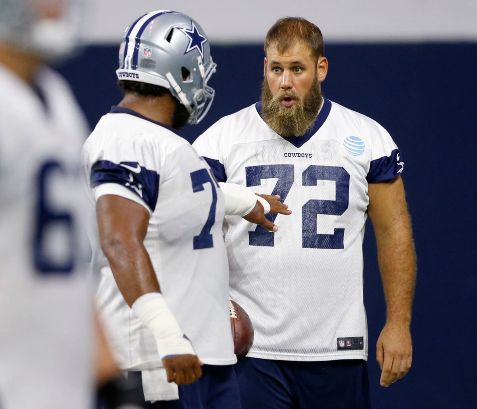 Cowboys Travis Frederick discusses his return to football activities