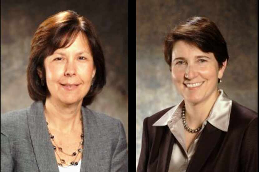  American Airlines has promoted Beverly Goulet (on left) and Maya Leibman to executive vice...