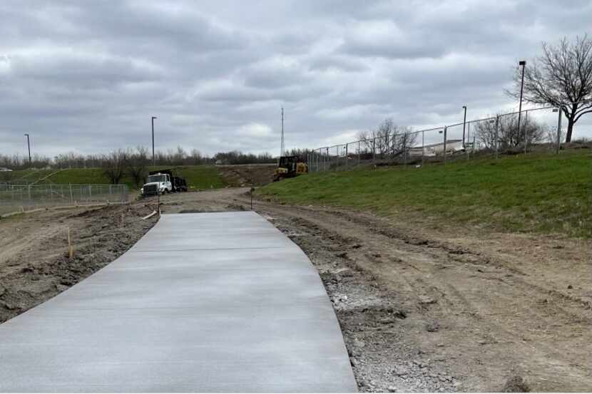 Construction on the Mesquite-Garland-Richardson Bikeway Connectors project  is currently...