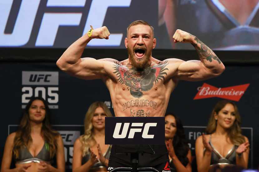 Conor McGregor, de 28 años, no ha peleado desde que derrotó a Eddie Alvarez en UFC 205 en...