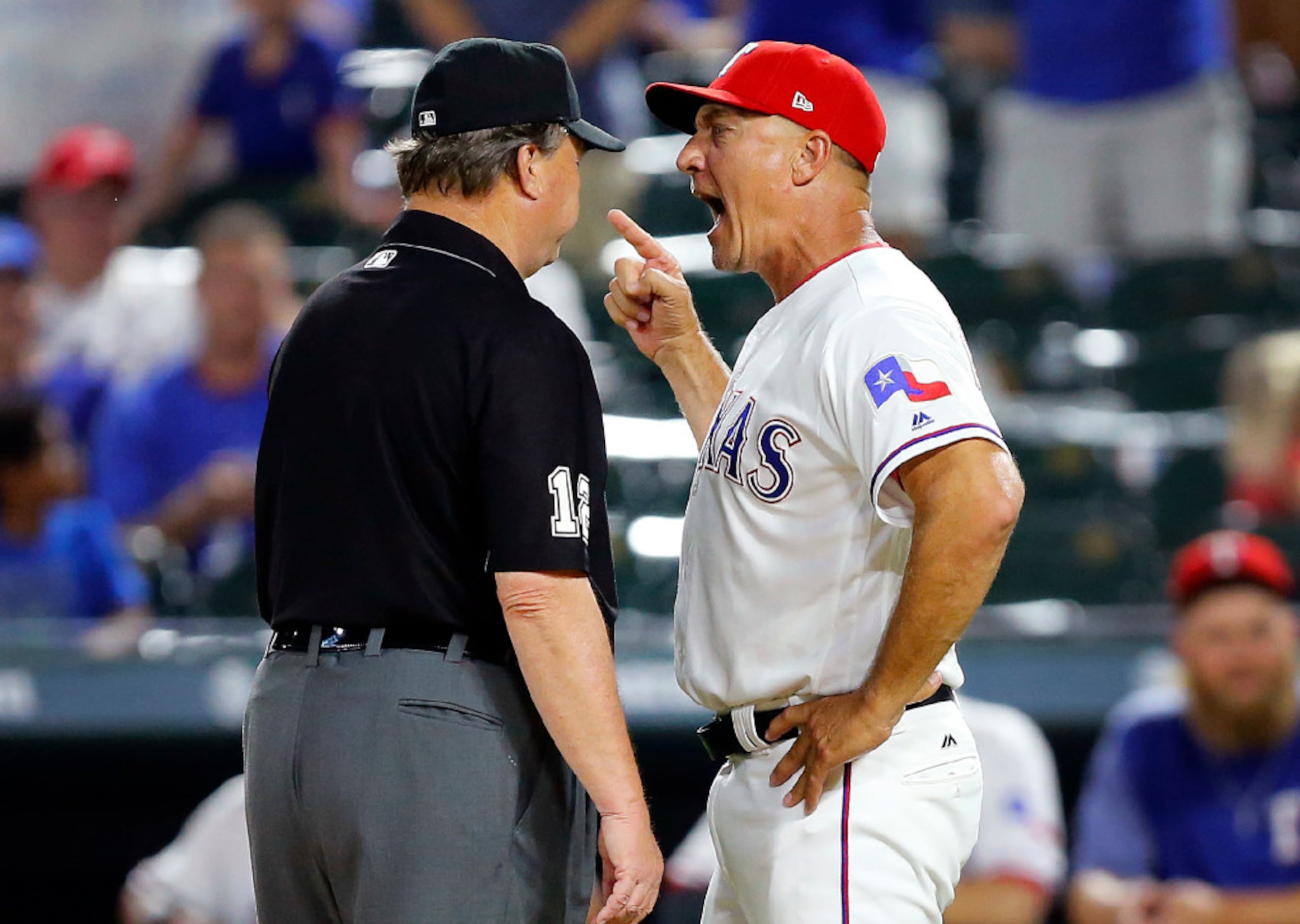 Adrian Beltre got ejected for relocating the on-deck circle, which is such  an Adrian Beltre thing to do 